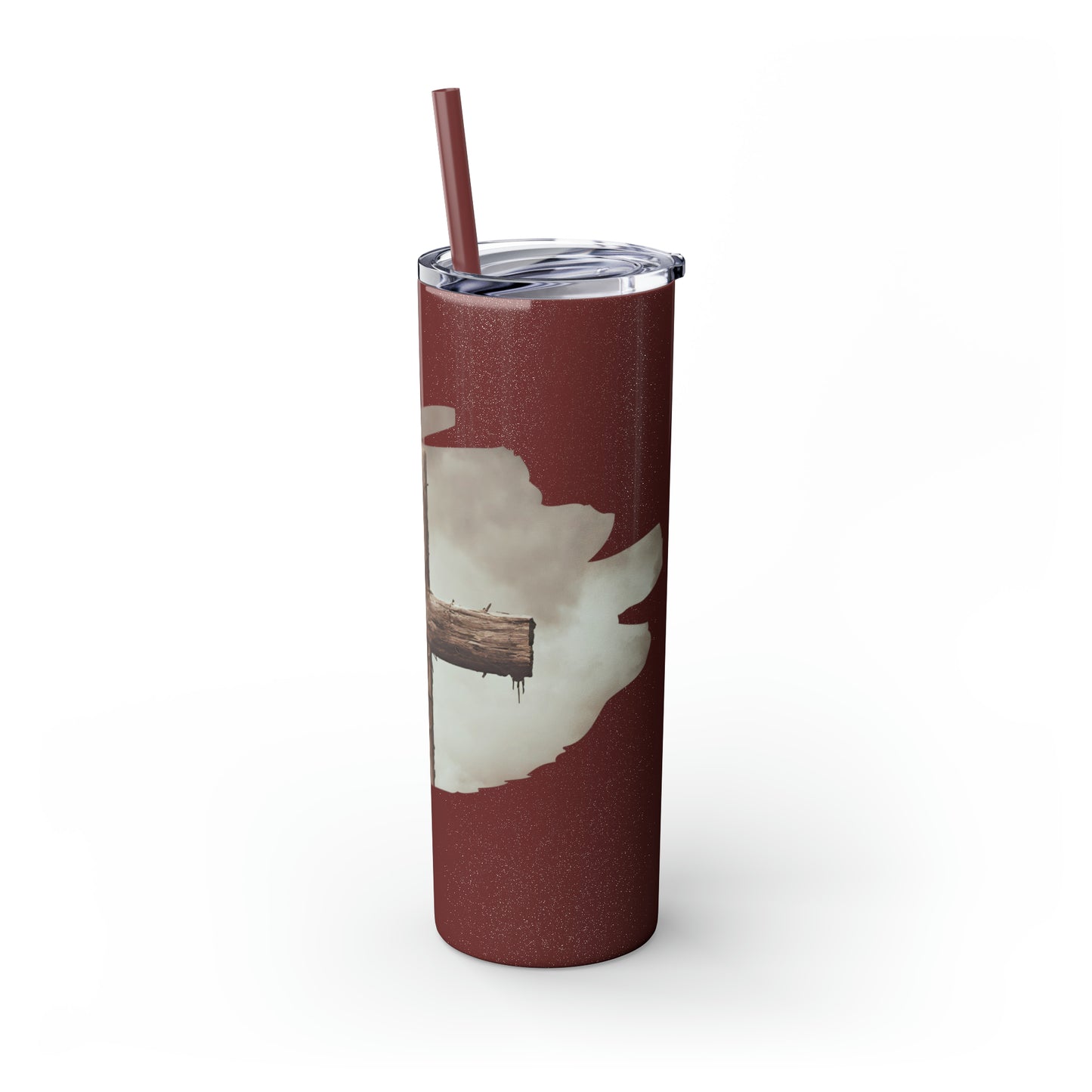 Our "Southern Sass" collection - Skinny Tumbler with Straw, 20oz
