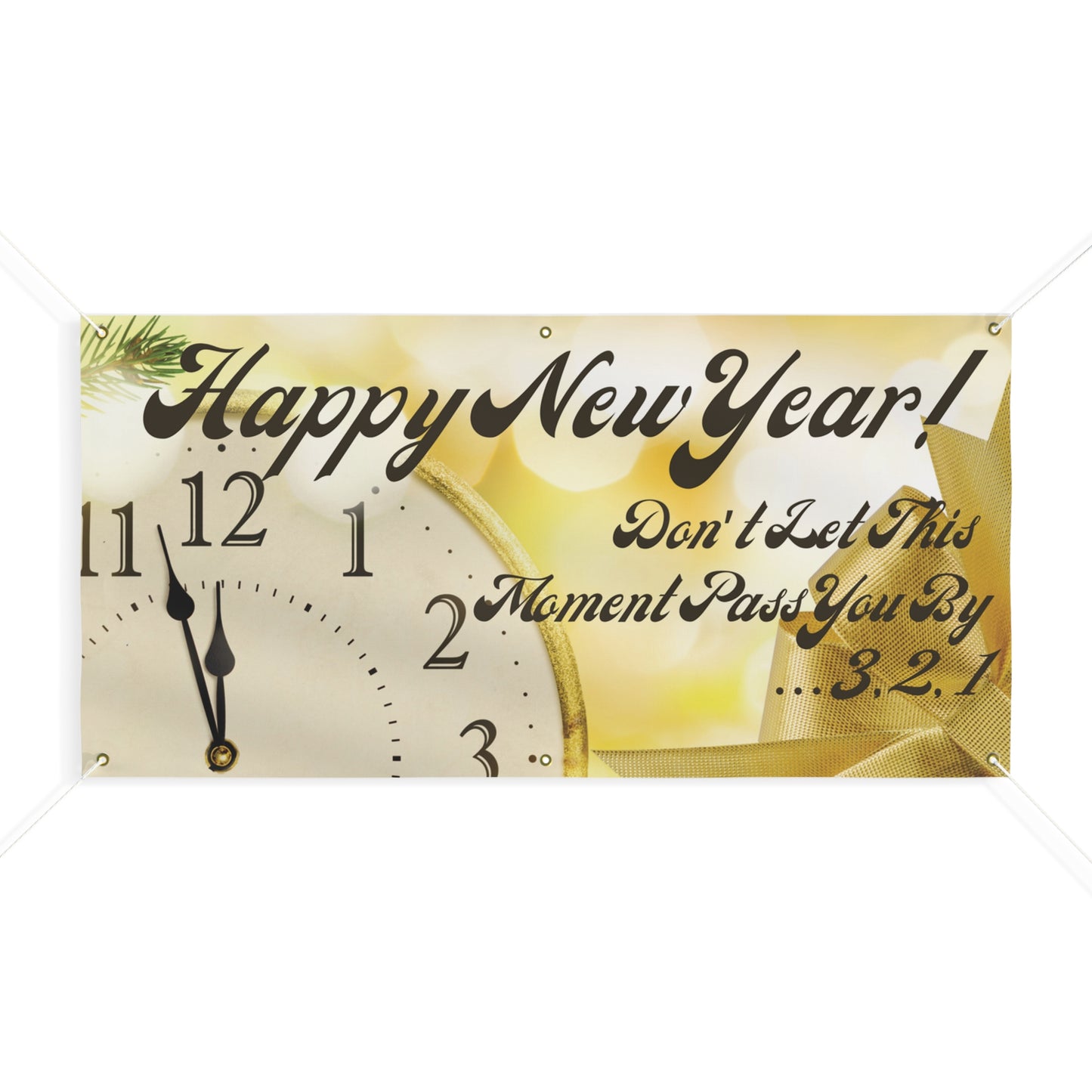 Our Southern Sass Collection - "Happy New Year Matte Banner"