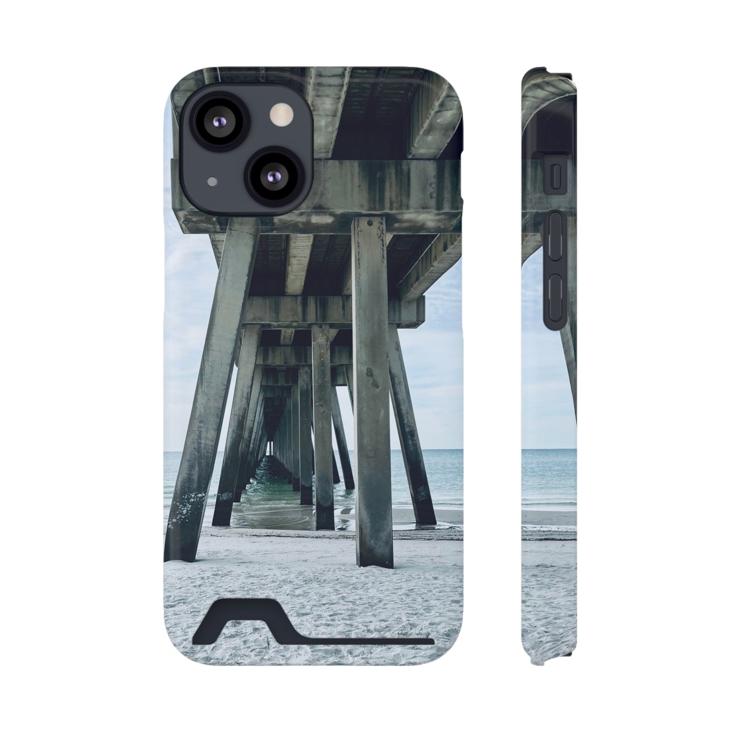 Under The Boardwalk - Phone Case With Card Holder