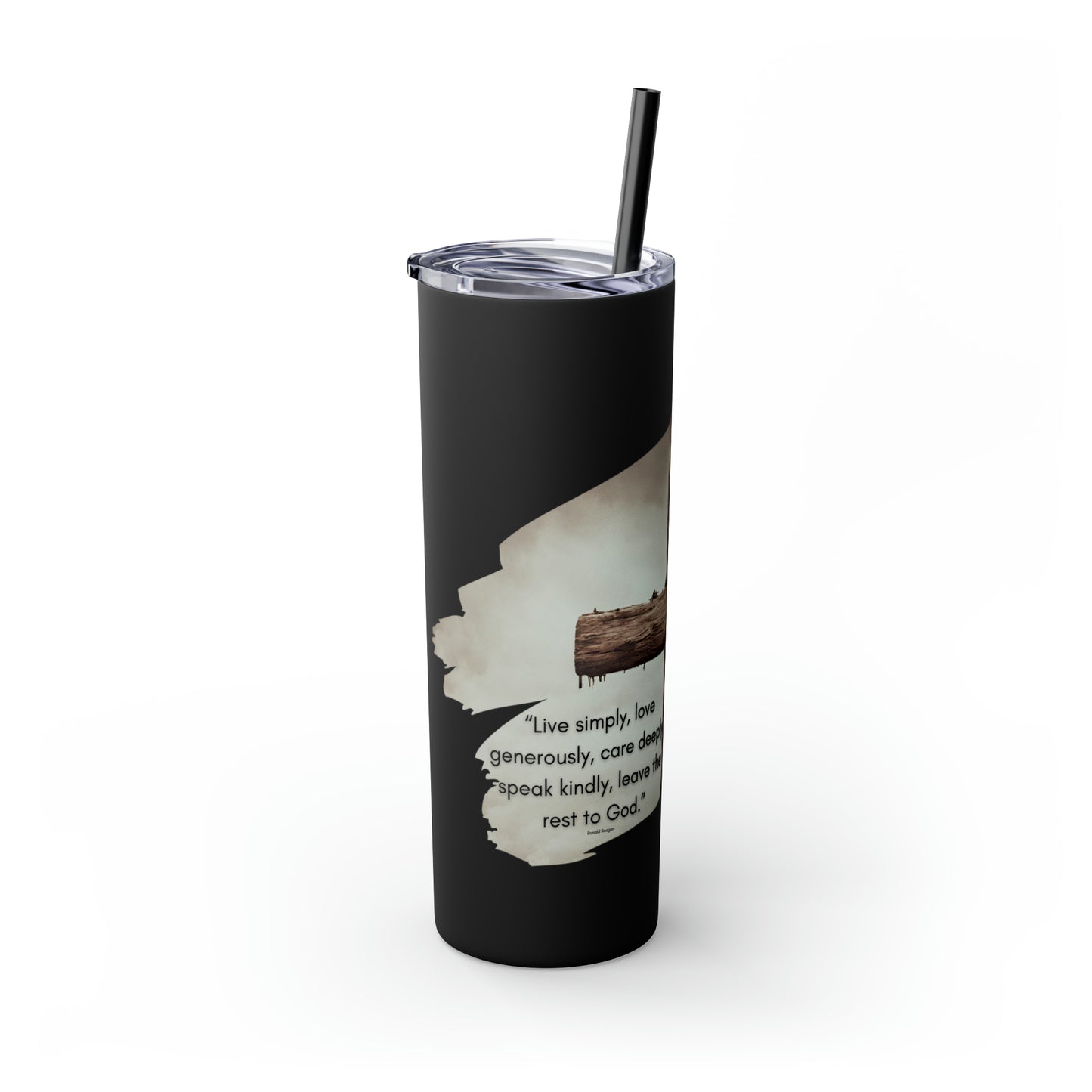Our "Southern Sass" collection - Skinny Tumbler with Straw, 20oz