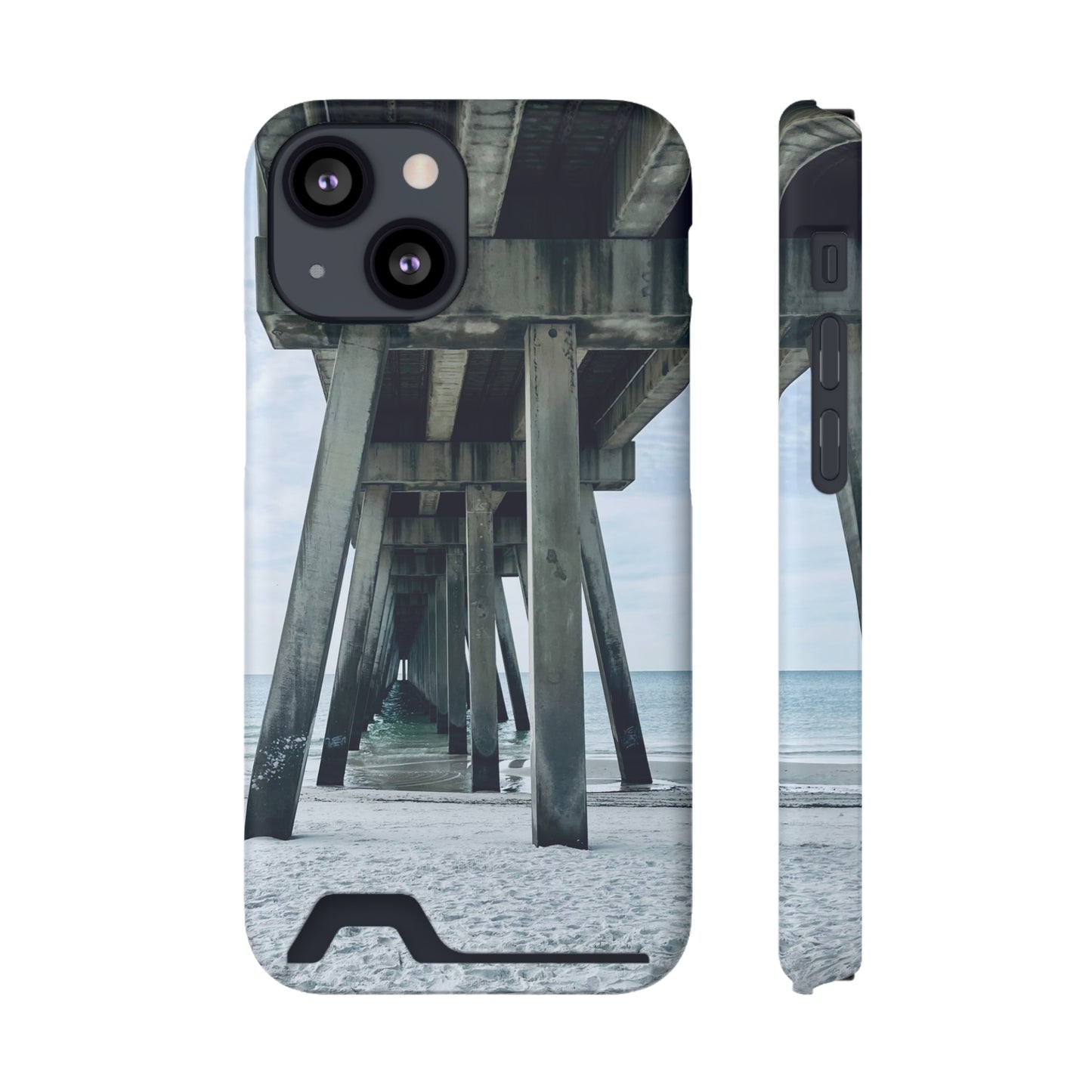 Under The Boardwalk - Phone Case With Card Holder