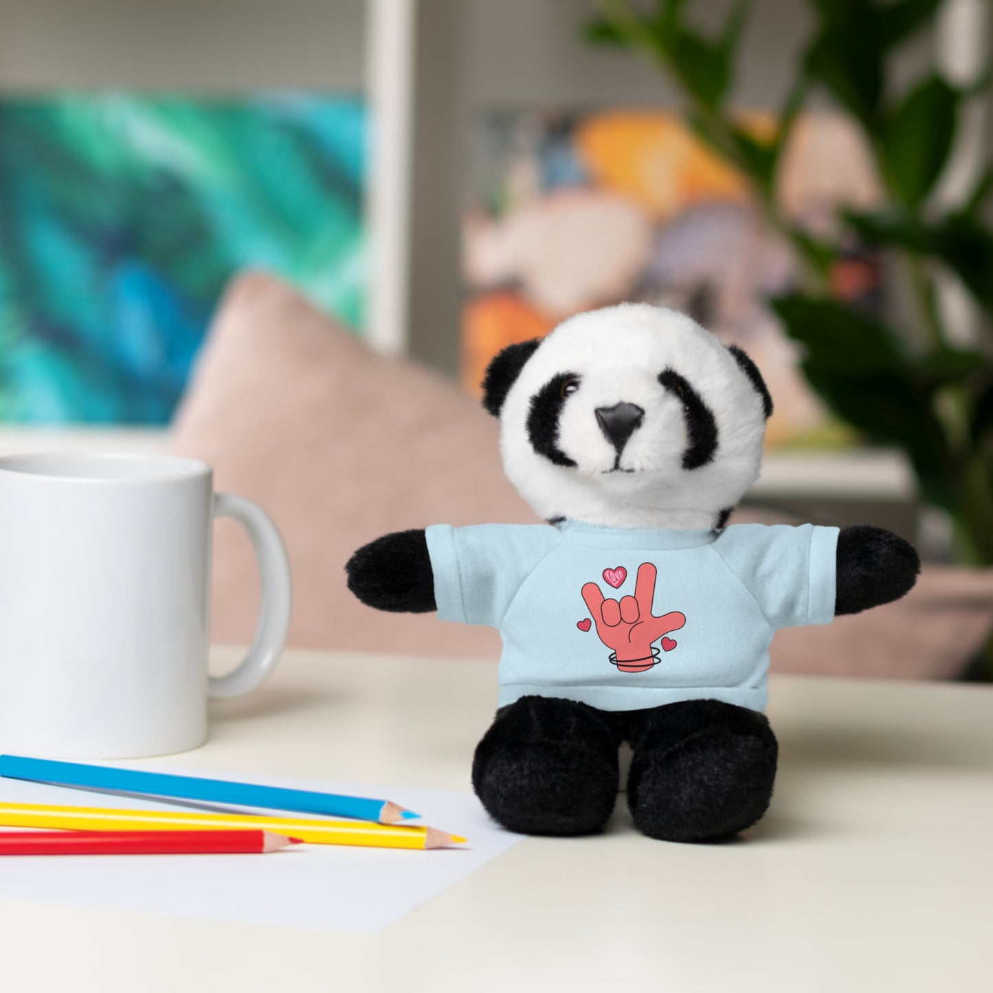 Our originals - "Love Bear "- Stuffed Animals with Tee
