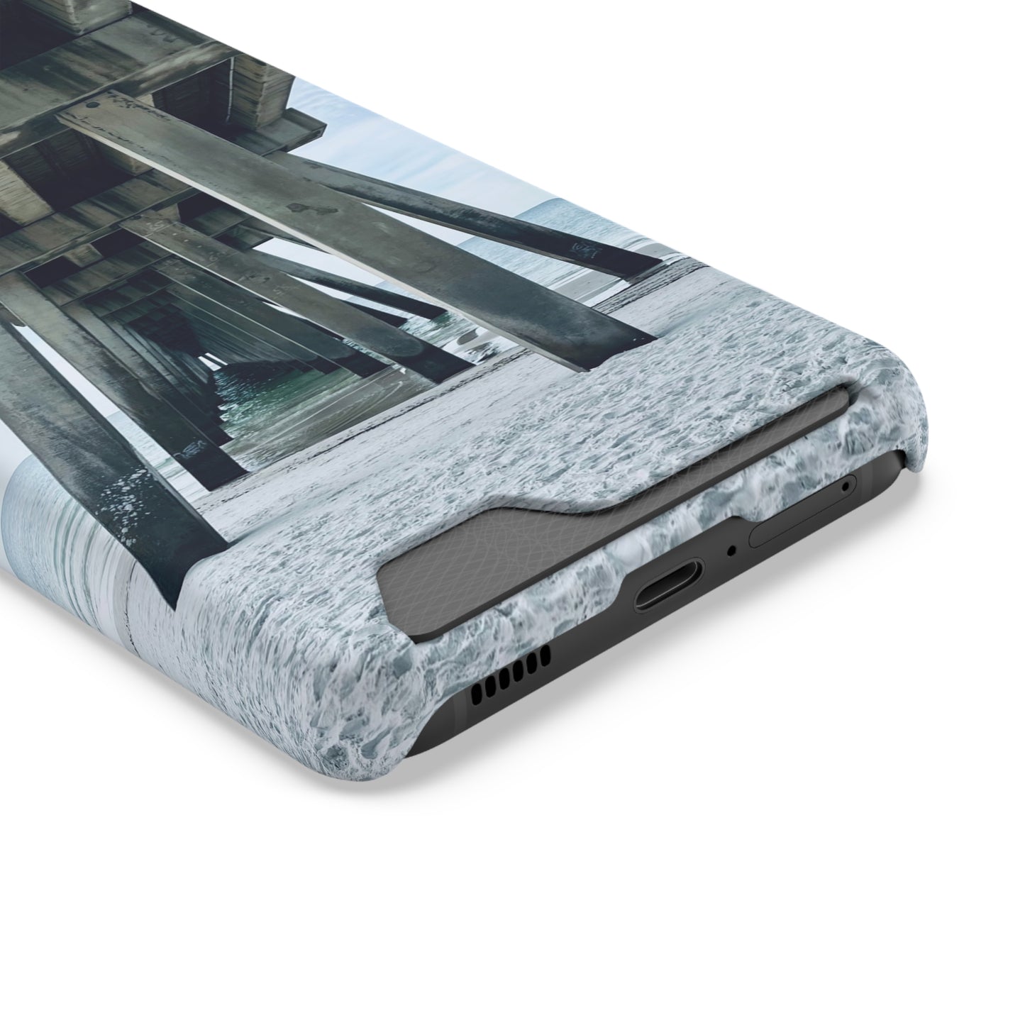 Under The Boardwalk - Phone Case With Card Holder