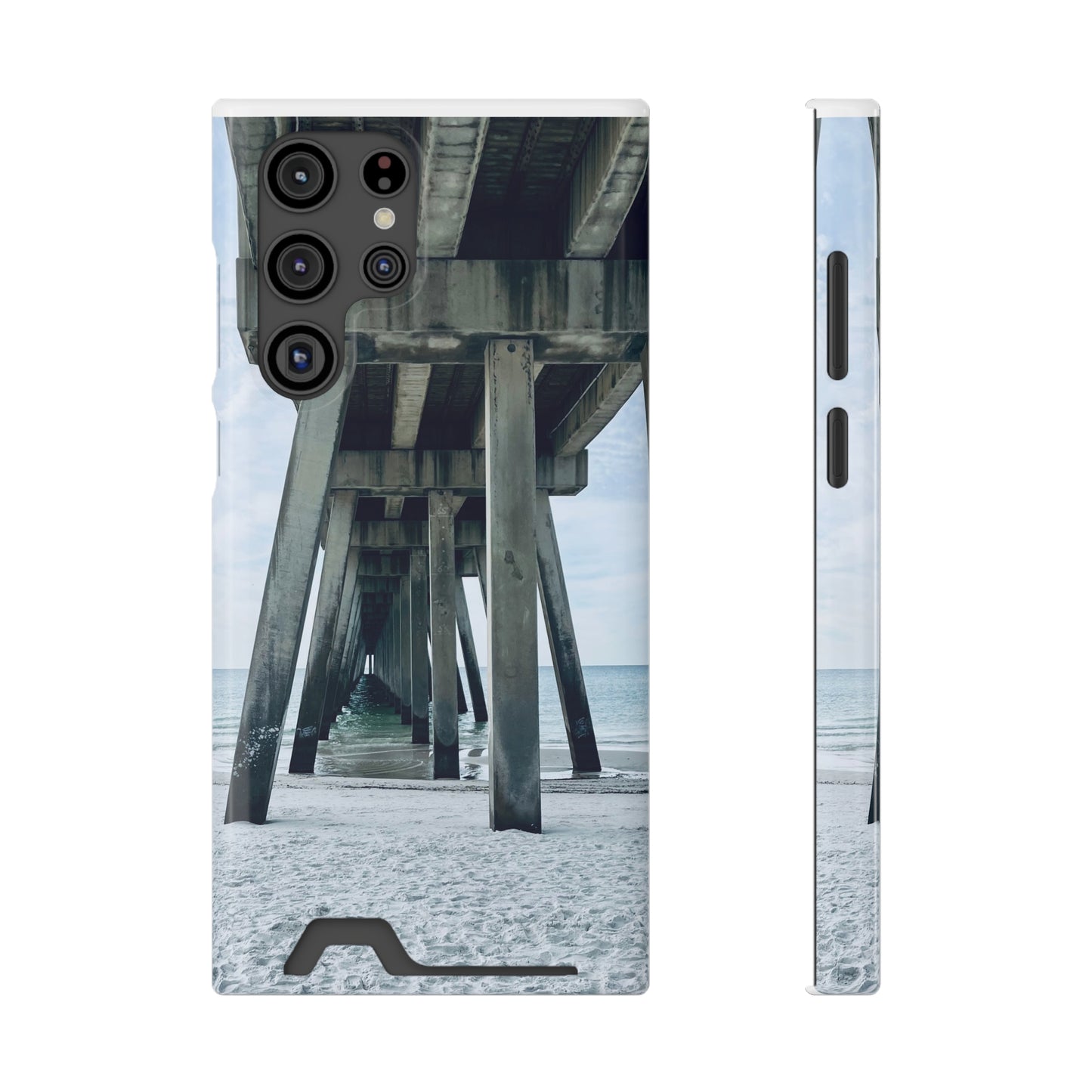 Under The Boardwalk - Phone Case With Card Holder