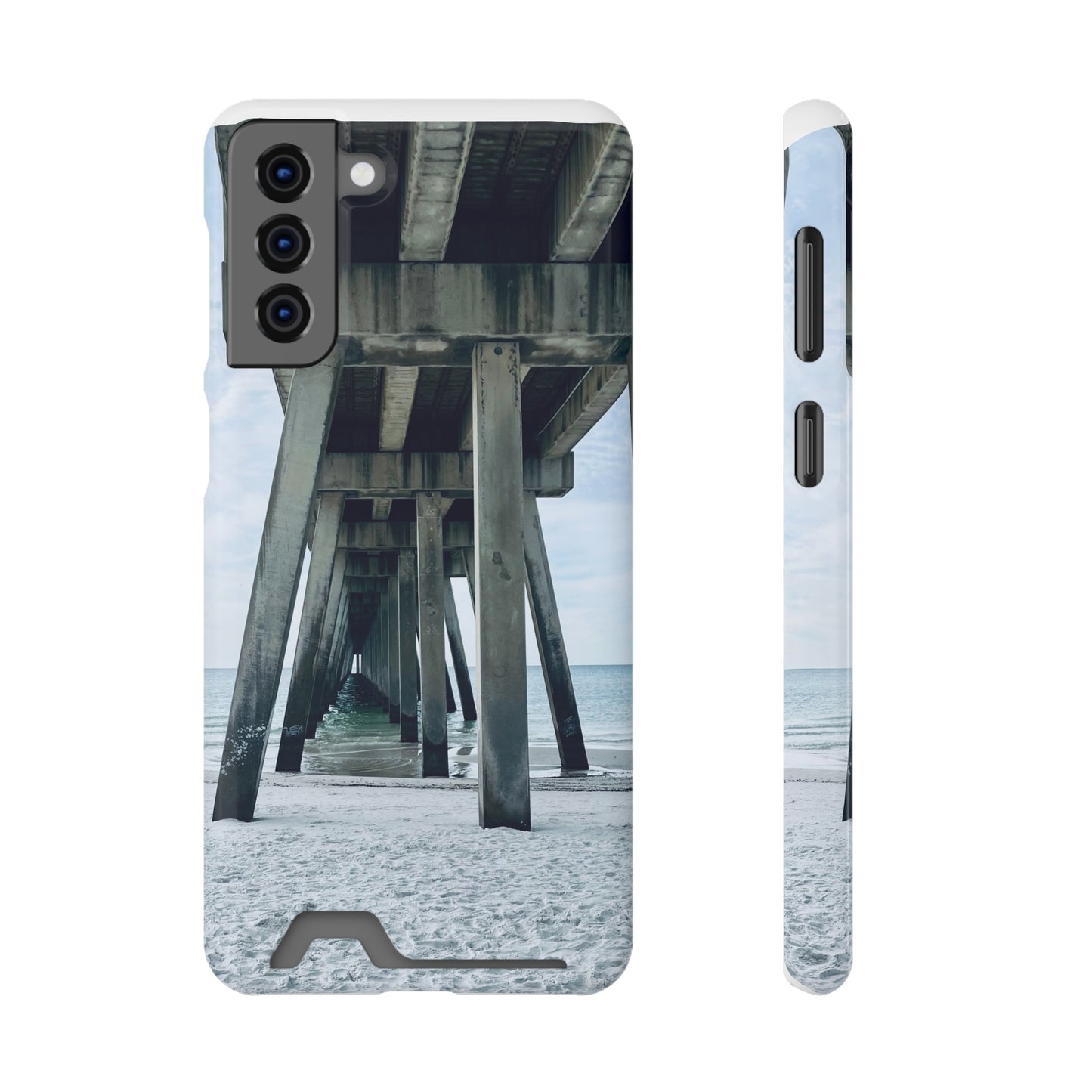 Under The Boardwalk - Phone Case With Card Holder