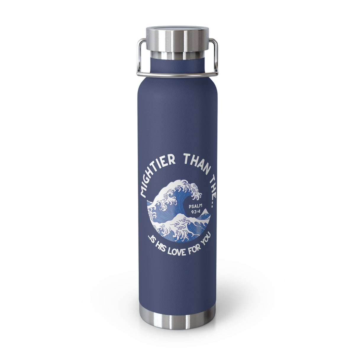 Ocean Wave 22oz Insulated Water Bottle — Copper Vacuum Thermos