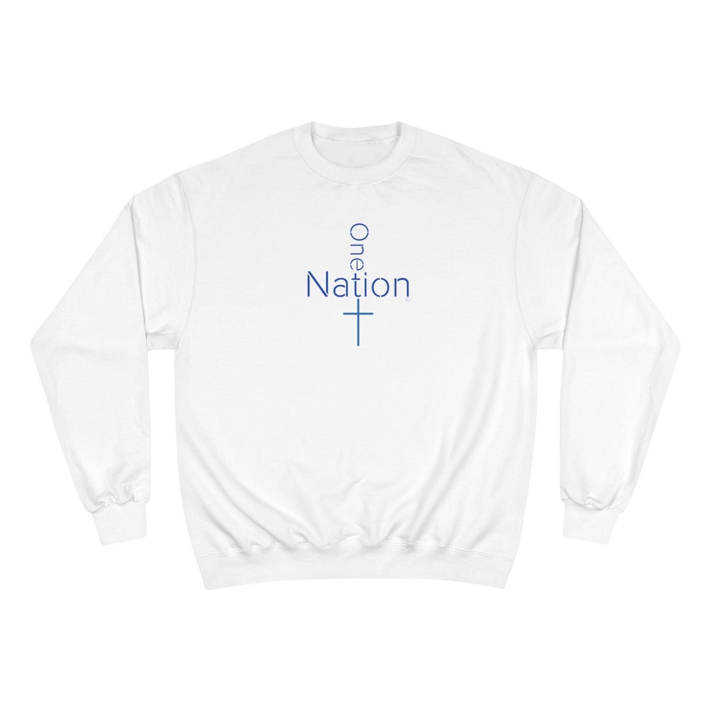 Our Heroes Collection. " One Nation "- Champion Sweatshirt