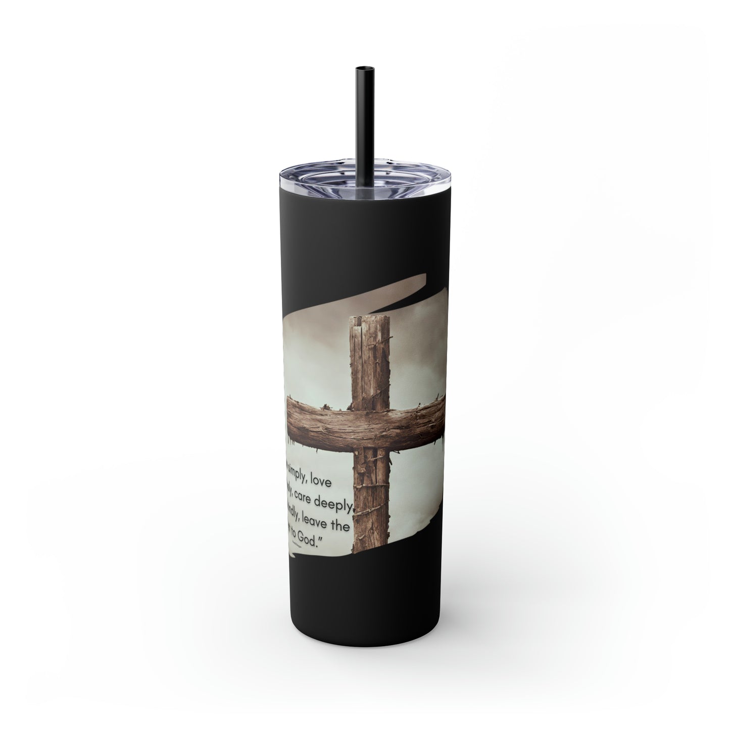 Our "Southern Sass" collection - Skinny Tumbler with Straw, 20oz
