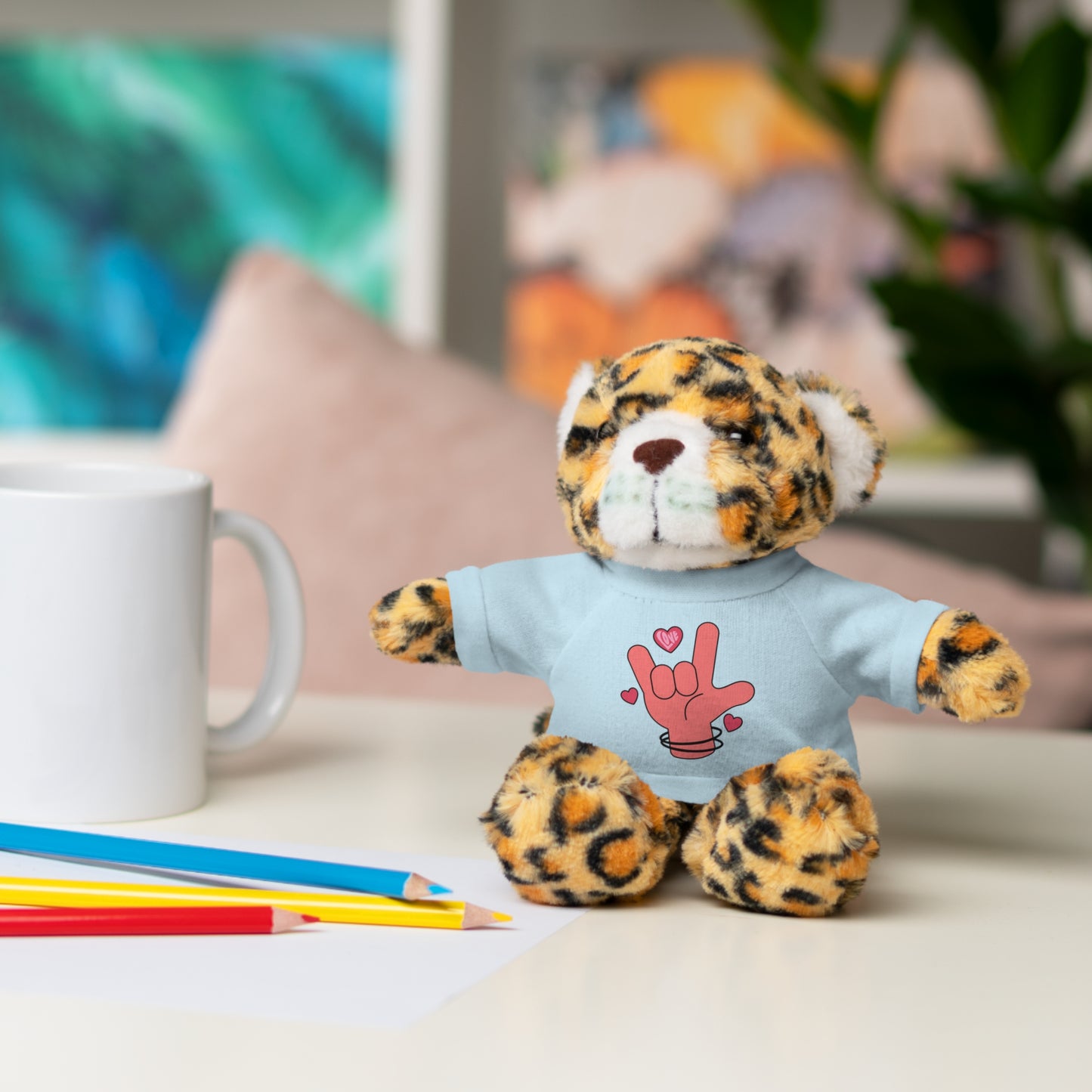 Our originals - "Love Bear "- Stuffed Animals with Tee