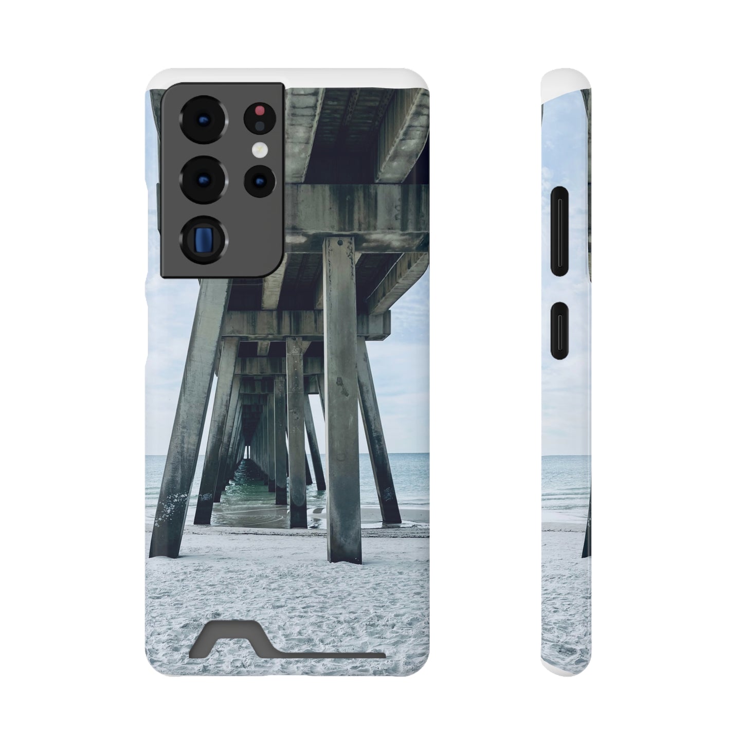 Under The Boardwalk - Phone Case With Card Holder