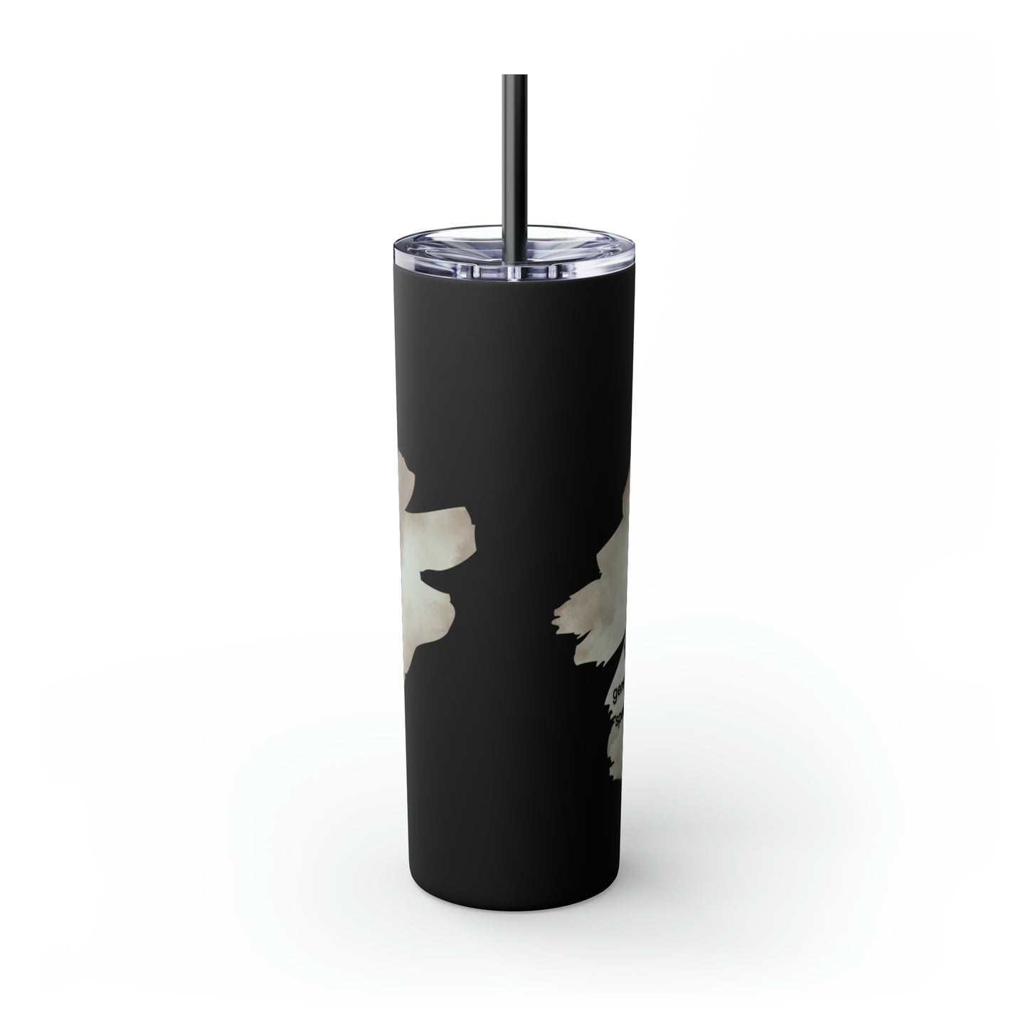 Our "Southern Sass" collection - Skinny Tumbler with Straw, 20oz