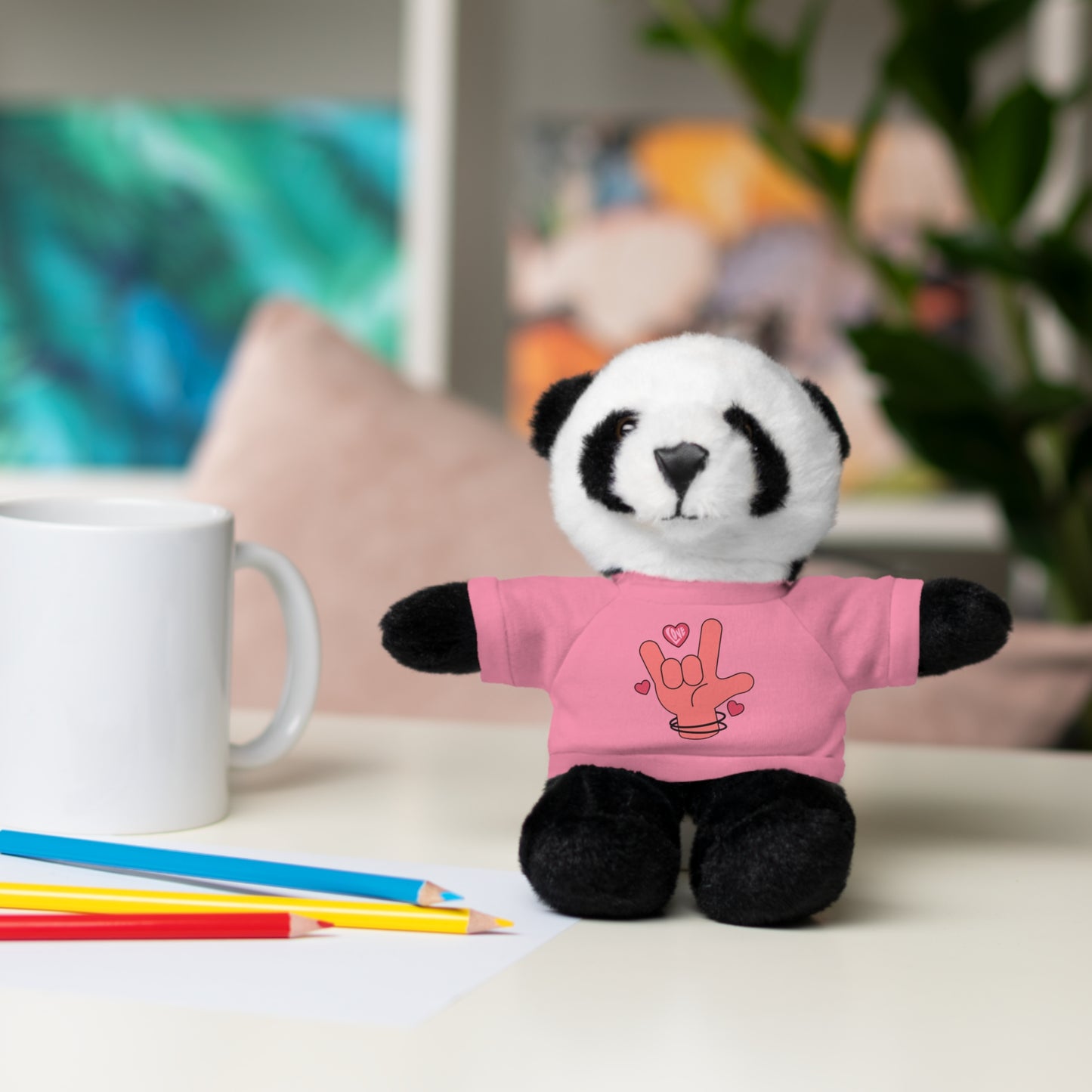 Our originals - "Love Bear "- Stuffed Animals with Tee