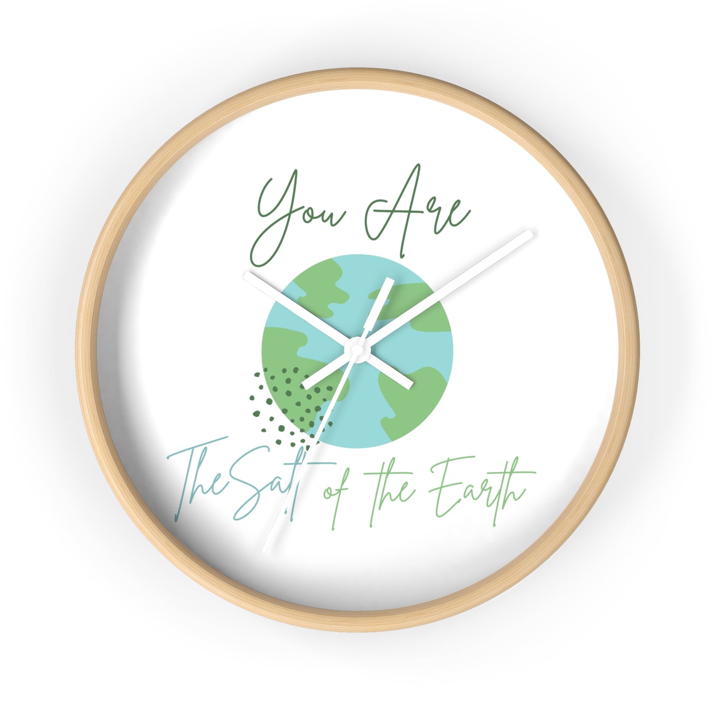 An Souther Sass original - Salt of the Earth - Wall Clock