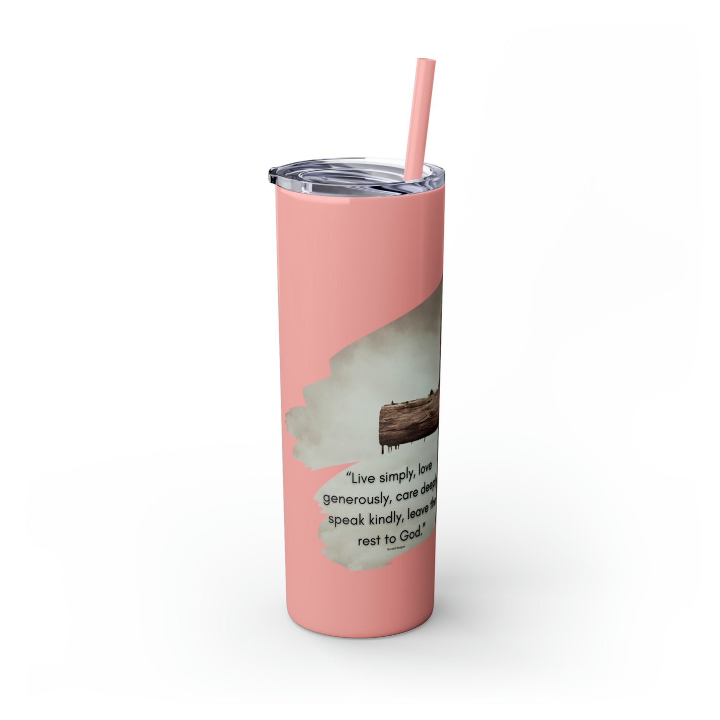 Our "Southern Sass" collection - Skinny Tumbler with Straw, 20oz