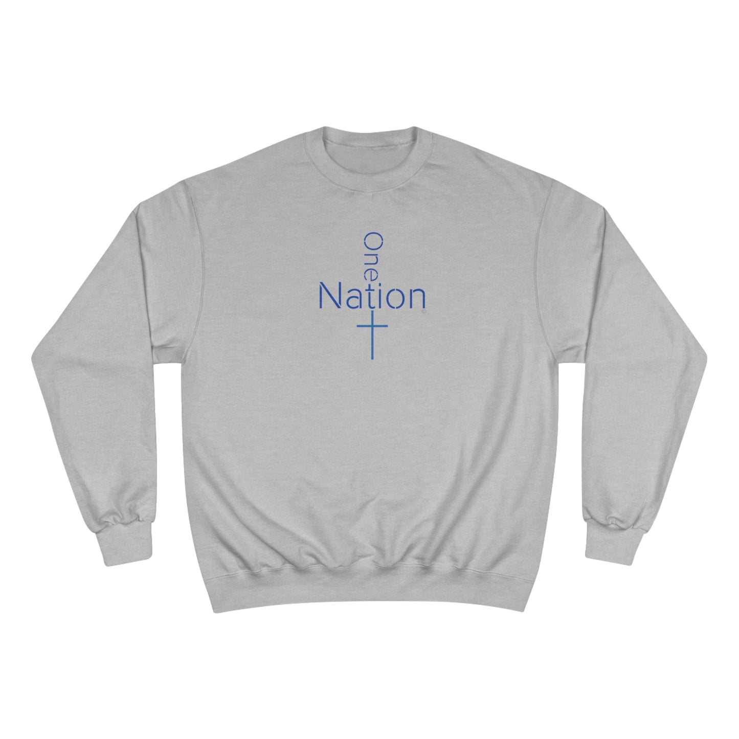 Our Heroes Collection. " One Nation "- Champion Sweatshirt
