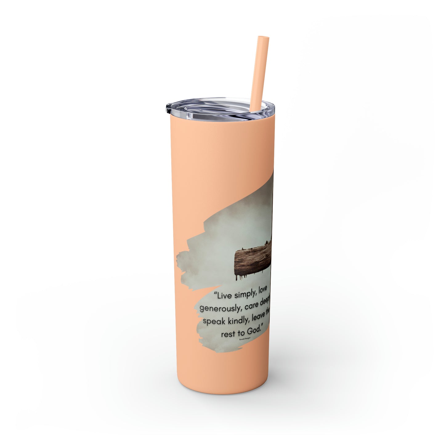 Our "Southern Sass" collection - Skinny Tumbler with Straw, 20oz