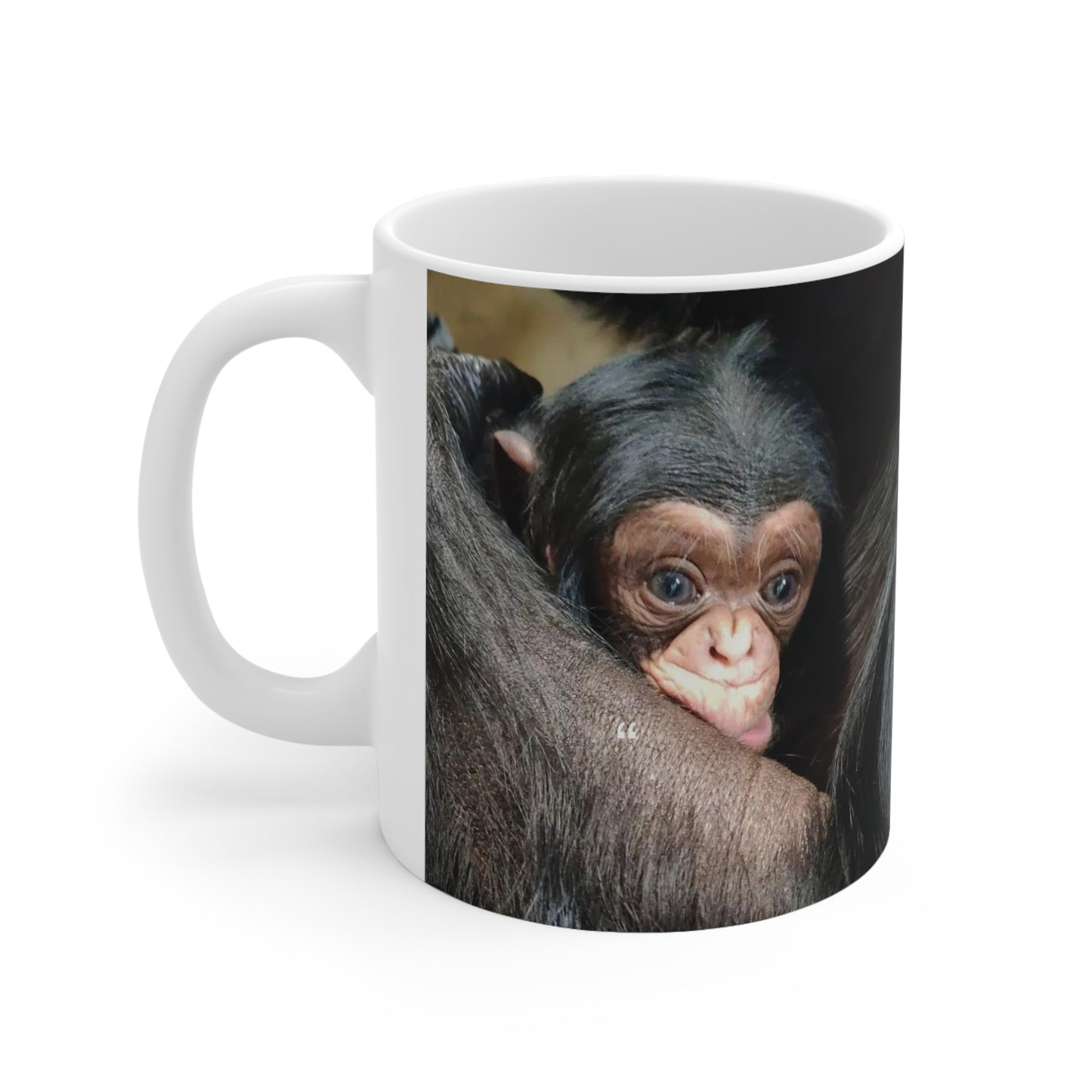 Angel Feathers Originals, southern Sass design. Jane Goodall Ceramic Mug 11oz