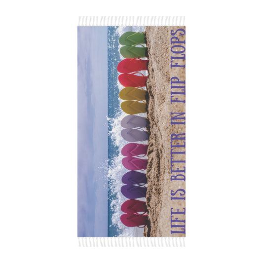 Our Southern Sass Collection - "Flip Flops" - Boho Beach Cloth