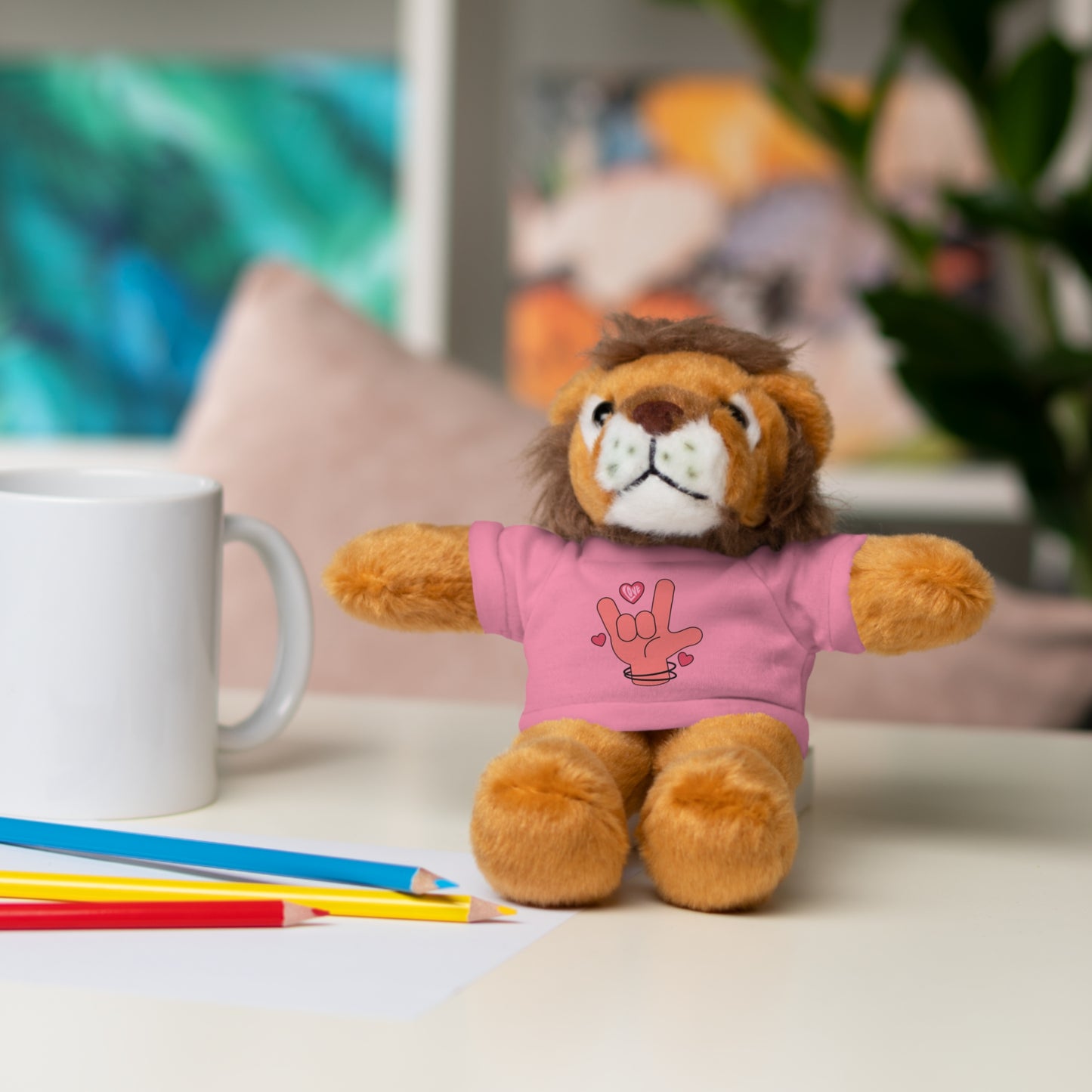 Our originals - "Love Bear "- Stuffed Animals with Tee