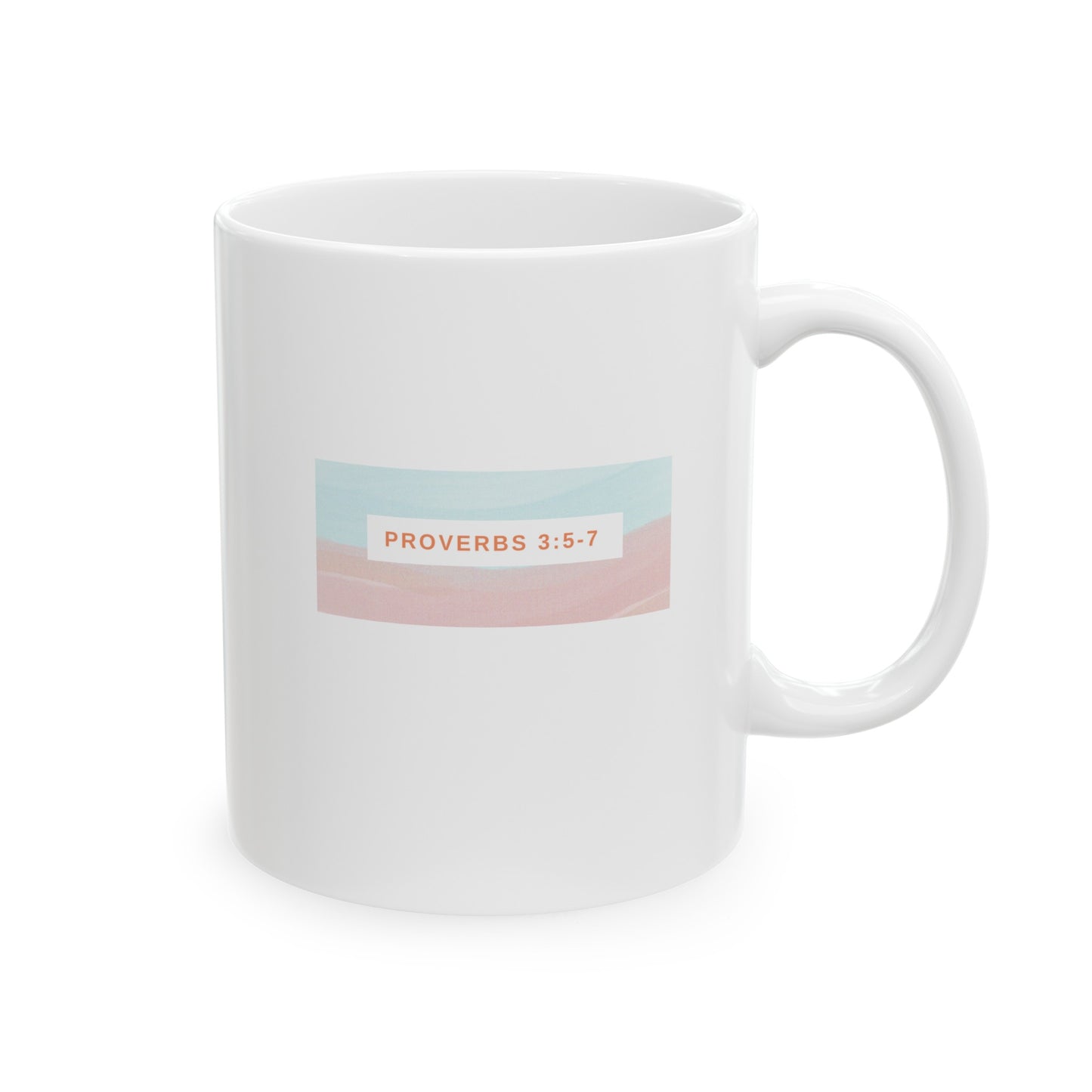 He Will Make Your Path Straight, Ceramic Mug, (11oz, 15oz)