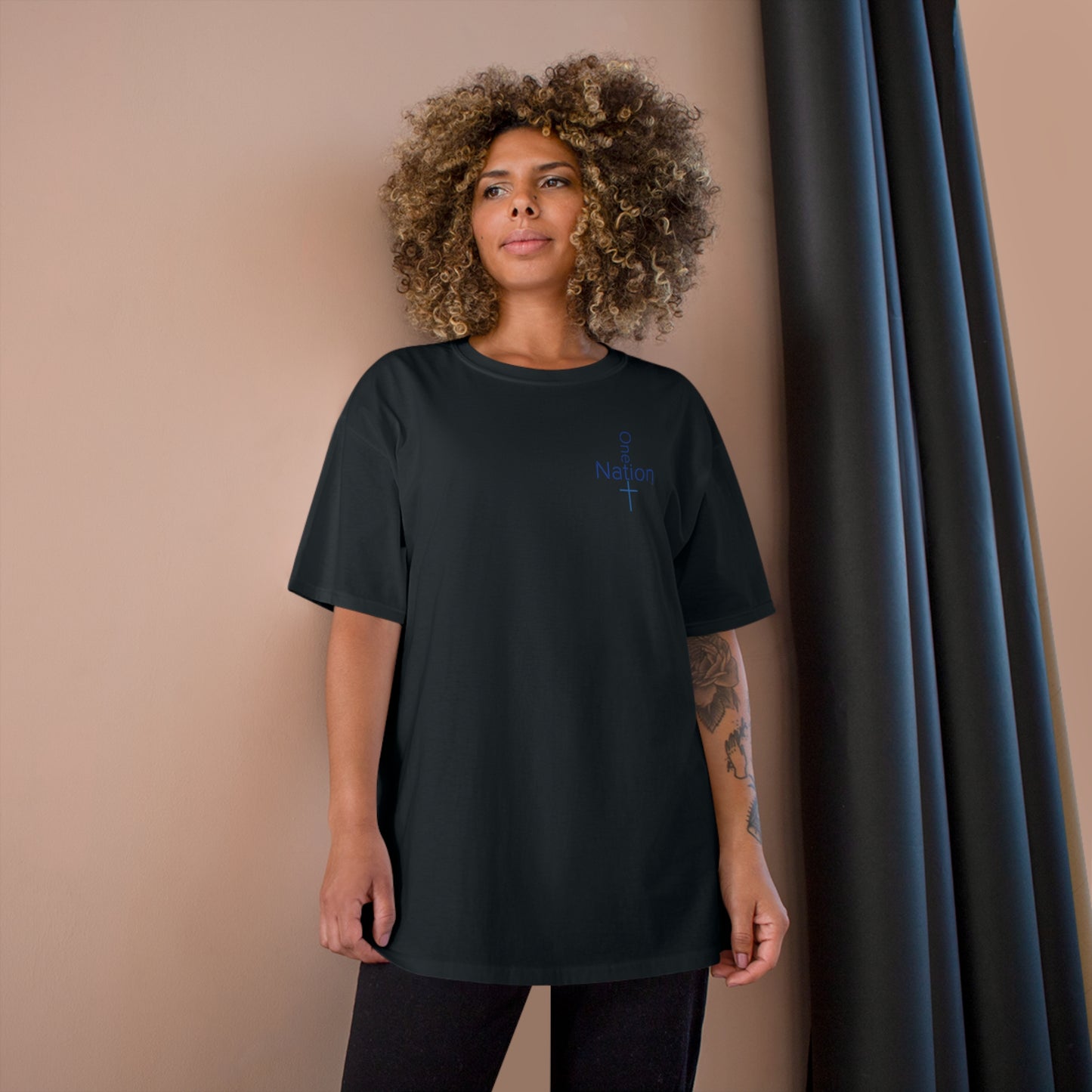 Our Heroes Collection - "One Nation" - Champion T-Shirt