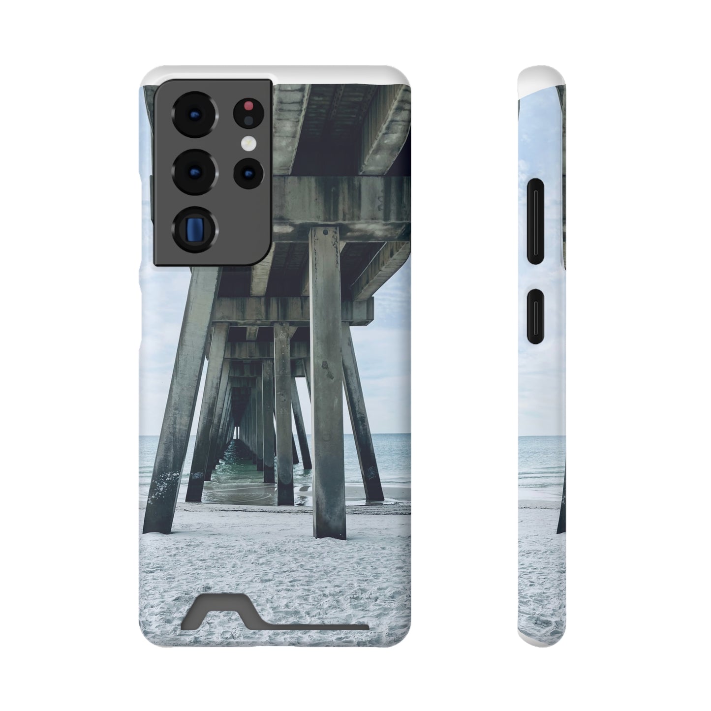 Under The Boardwalk - Phone Case With Card Holder