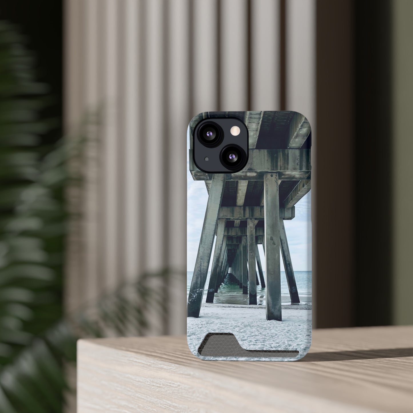Under The Boardwalk - Phone Case With Card Holder