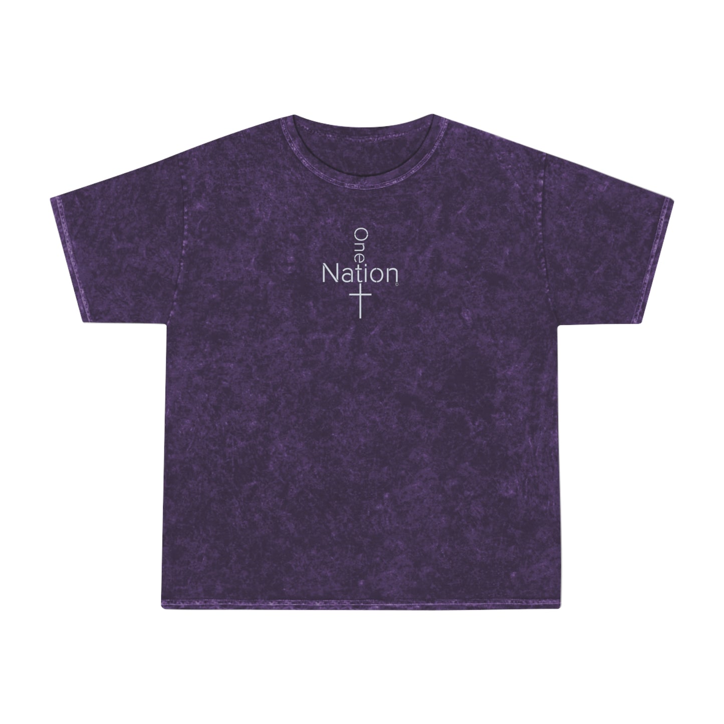 Our Heroes Collection - One Nation - Mineral Wash T-Shirt