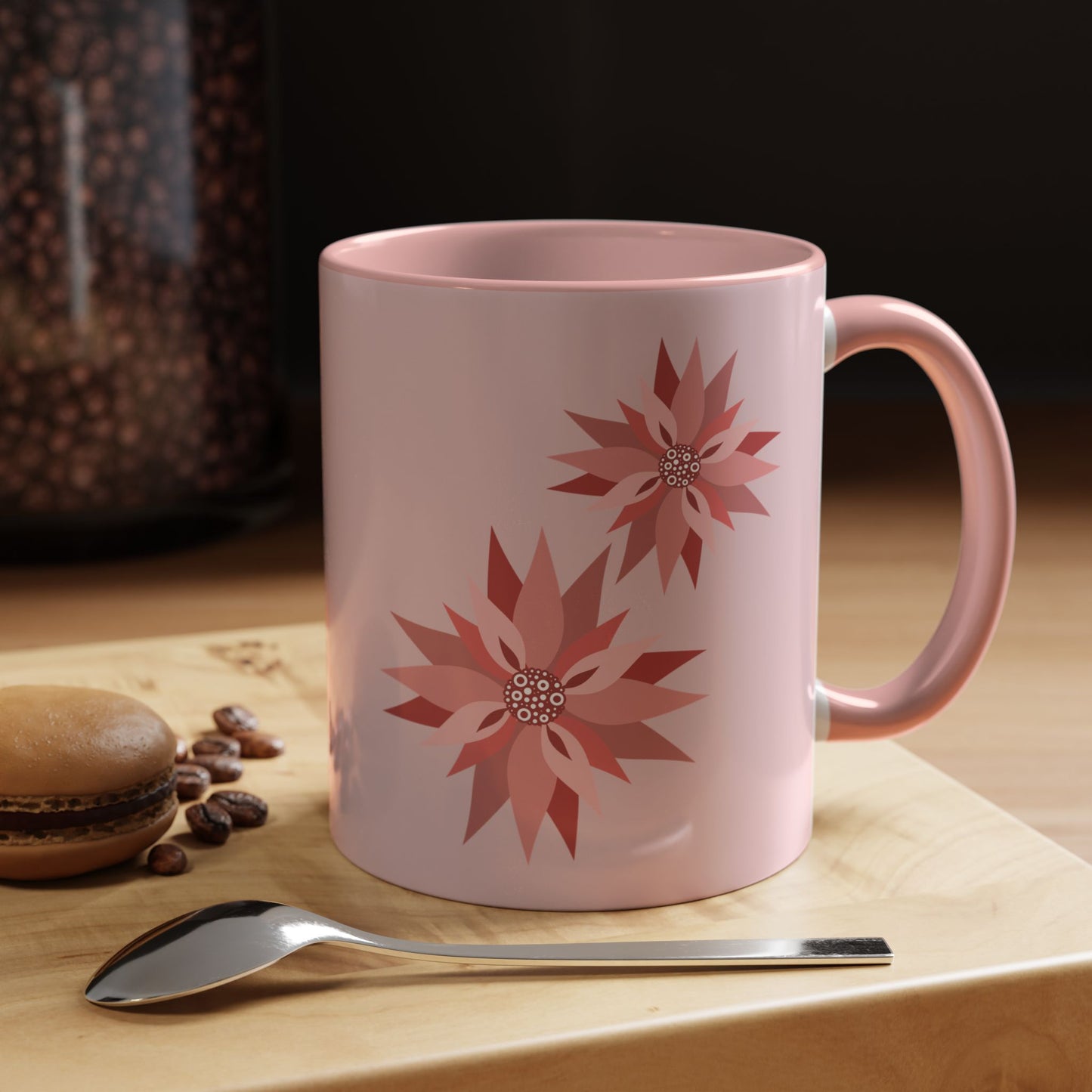 Sisters In Christ..Accent Coffee Mug, 11oz An Angel Feathers Original design, in the Southern Sass Collection