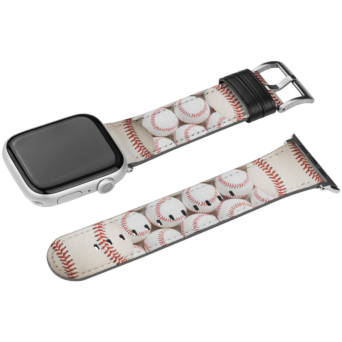 An Angel Feathers Originals - Apple Watch BASEBALL strap