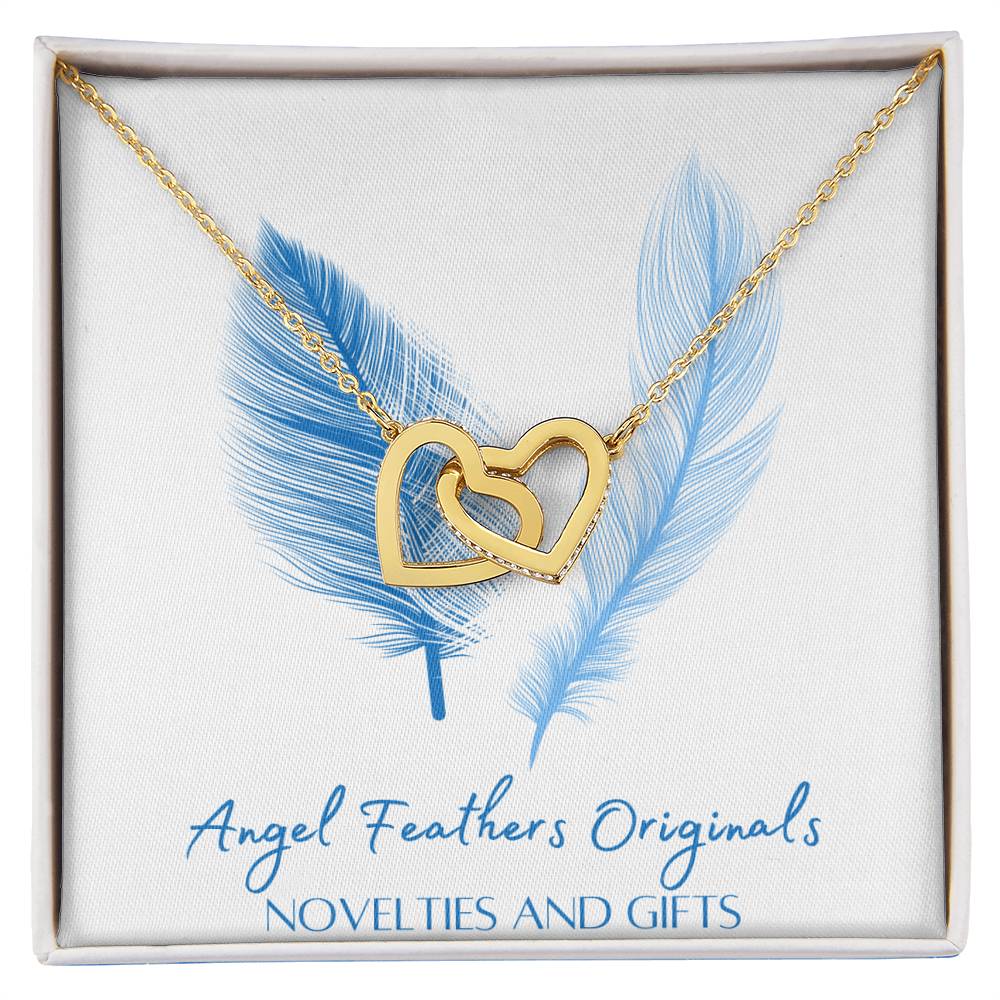 An Angel Feathers Originals - Interlocking Hearts