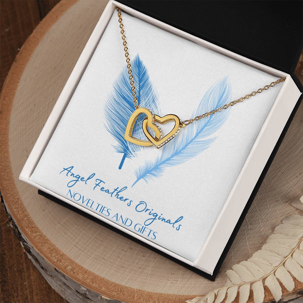 An Angel Feathers Originals - Interlocking Hearts
