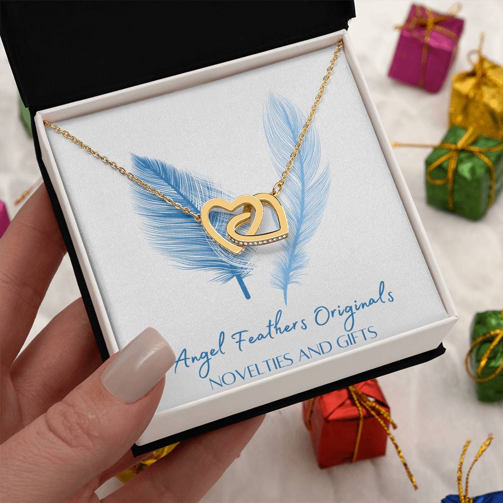 An Angel Feathers Originals - Interlocking Hearts