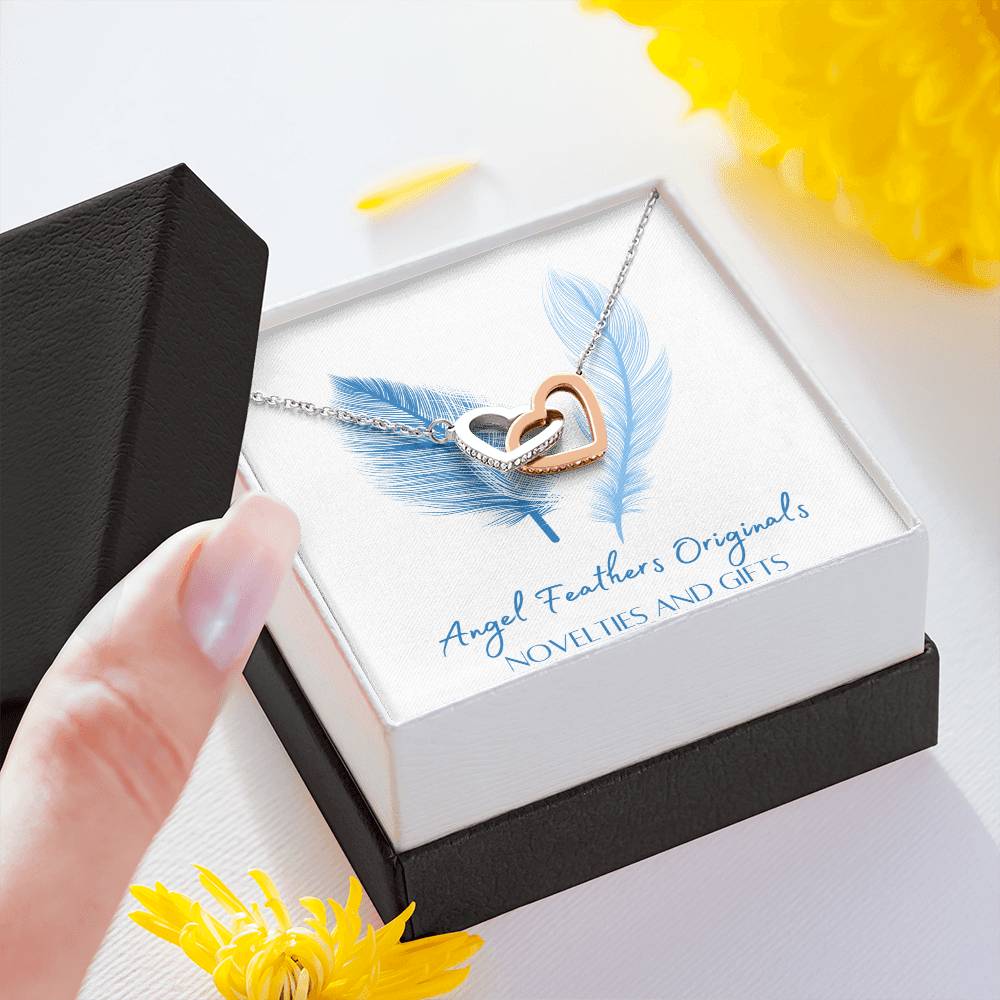 An Angel Feathers Originals - Interlocking Hearts