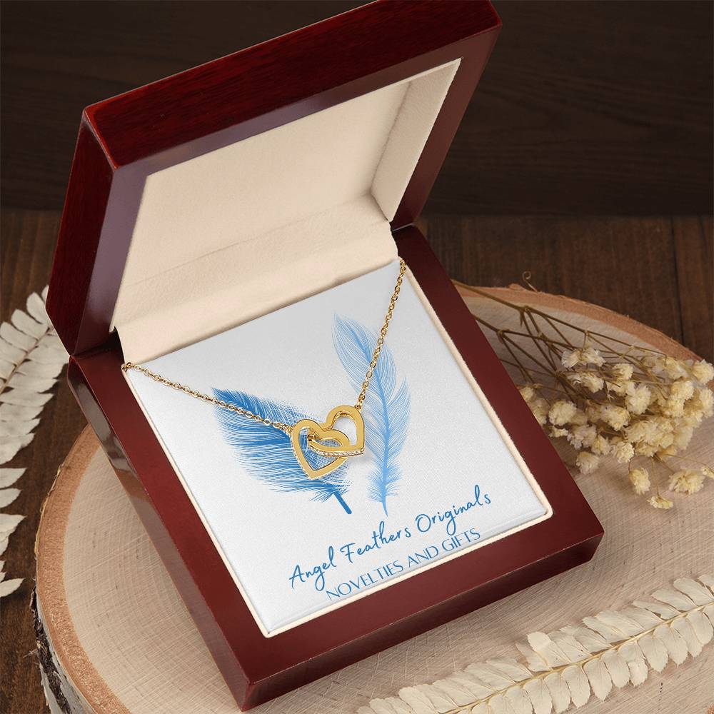 An Angel Feathers Originals - Interlocking Hearts