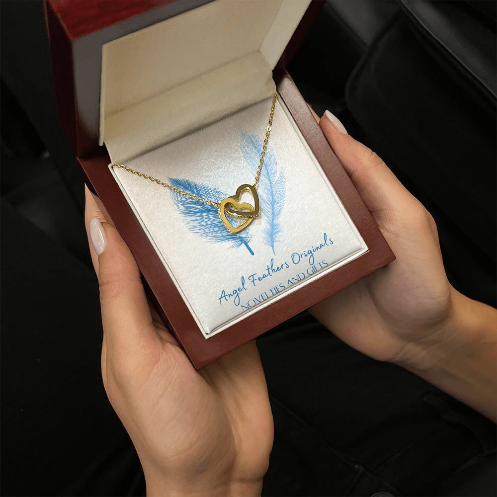 An Angel Feathers Originals - Interlocking Hearts
