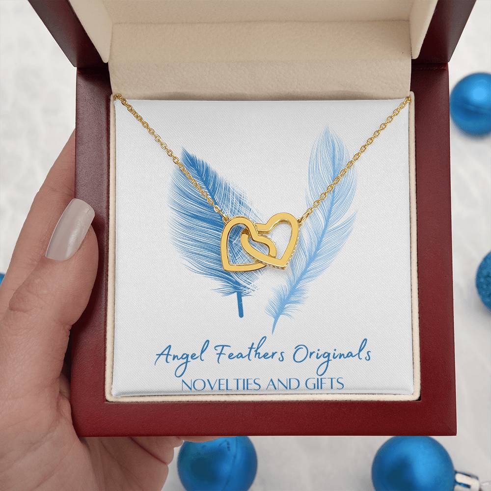An Angel Feathers Originals - Interlocking Hearts