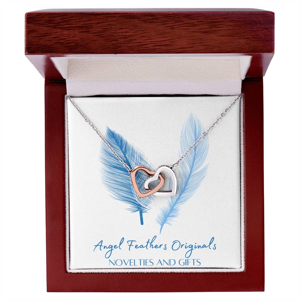 An Angel Feathers Originals - Interlocking Hearts
