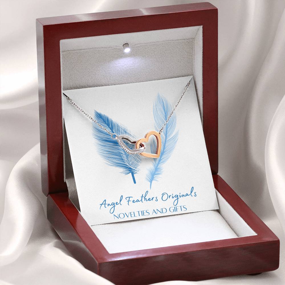 An Angel Feathers Originals - Interlocking Hearts