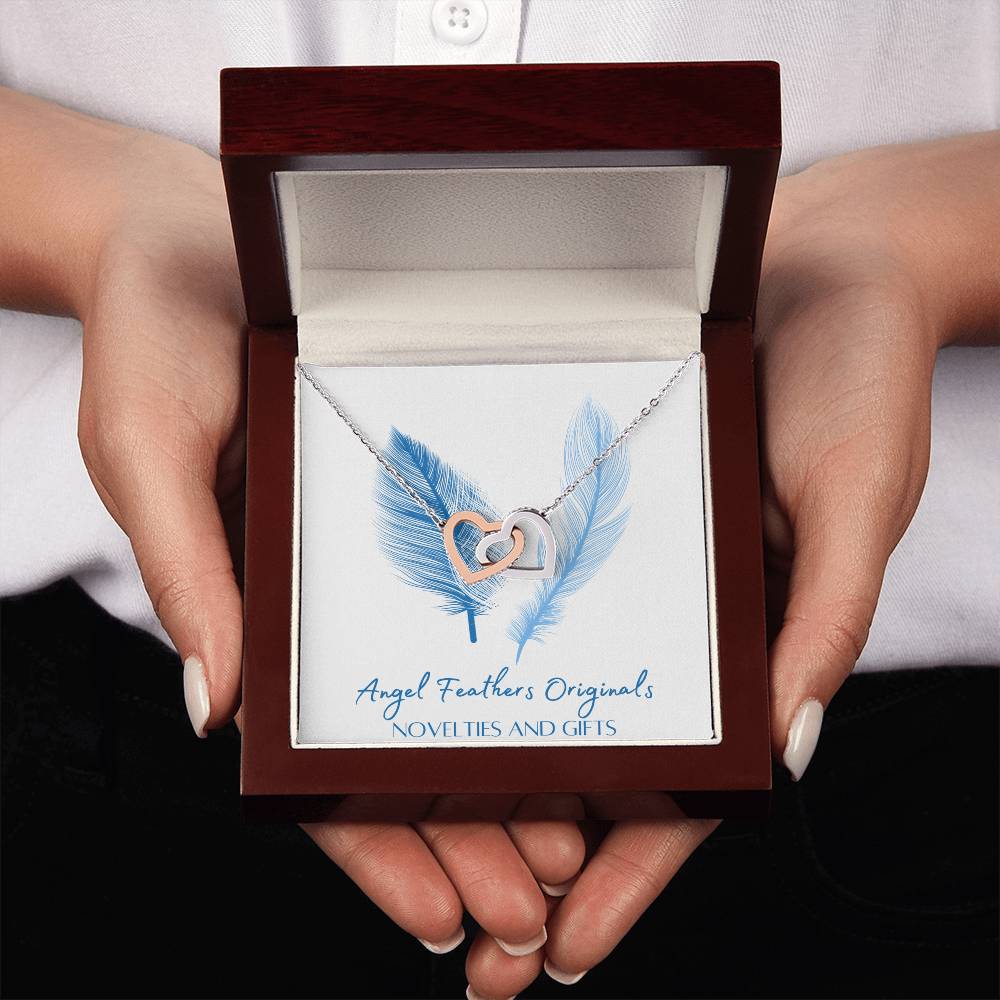 An Angel Feathers Originals - Interlocking Hearts