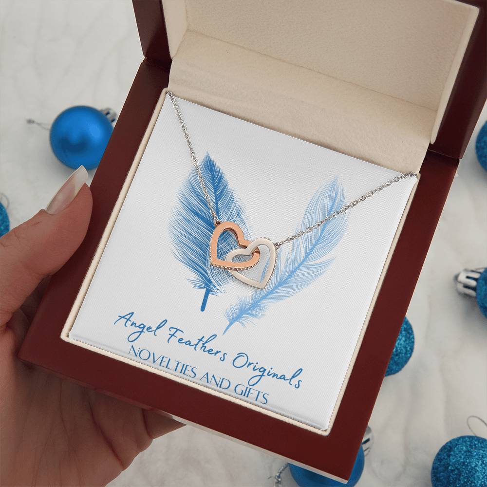 An Angel Feathers Originals - Interlocking Hearts