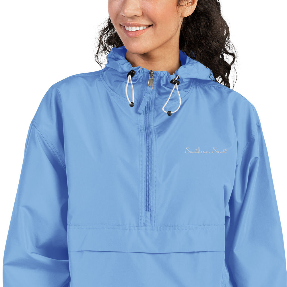 Our Souther Sass Collection © - Embroidered Champion Packable Jacket