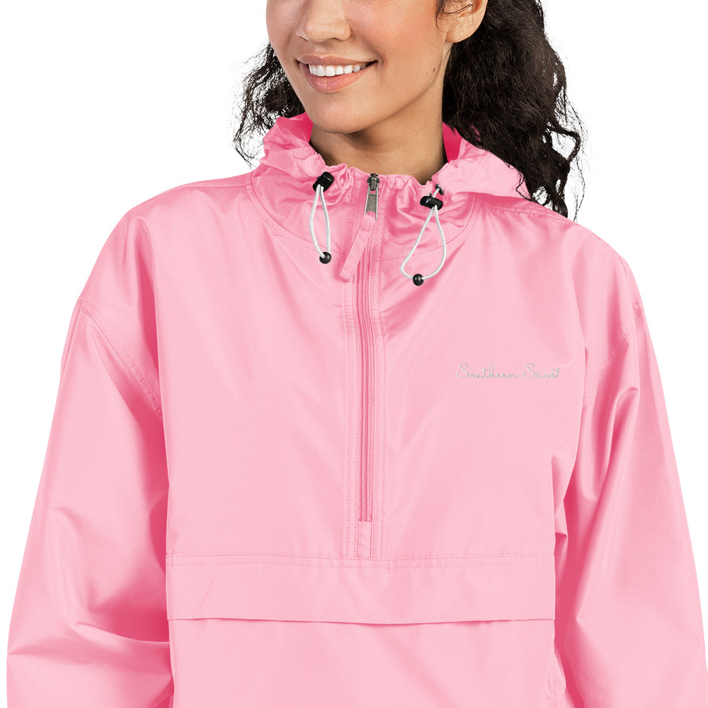 Our Souther Sass Collection © - Embroidered Champion Packable Jacket