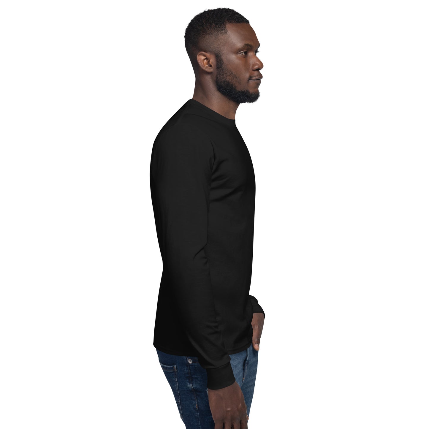 An Angel Feathers Original - Three Crosses- Champion Long Sleeve Shirt