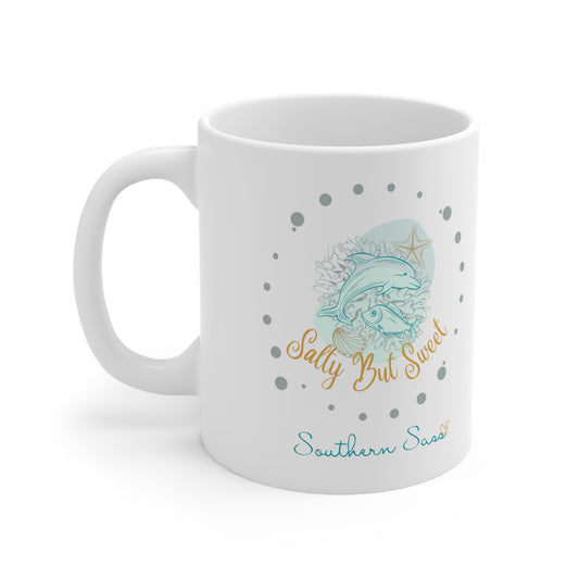 Salty But Sweet© Ceramic Coffee Mug, 11oz, Southern Sass