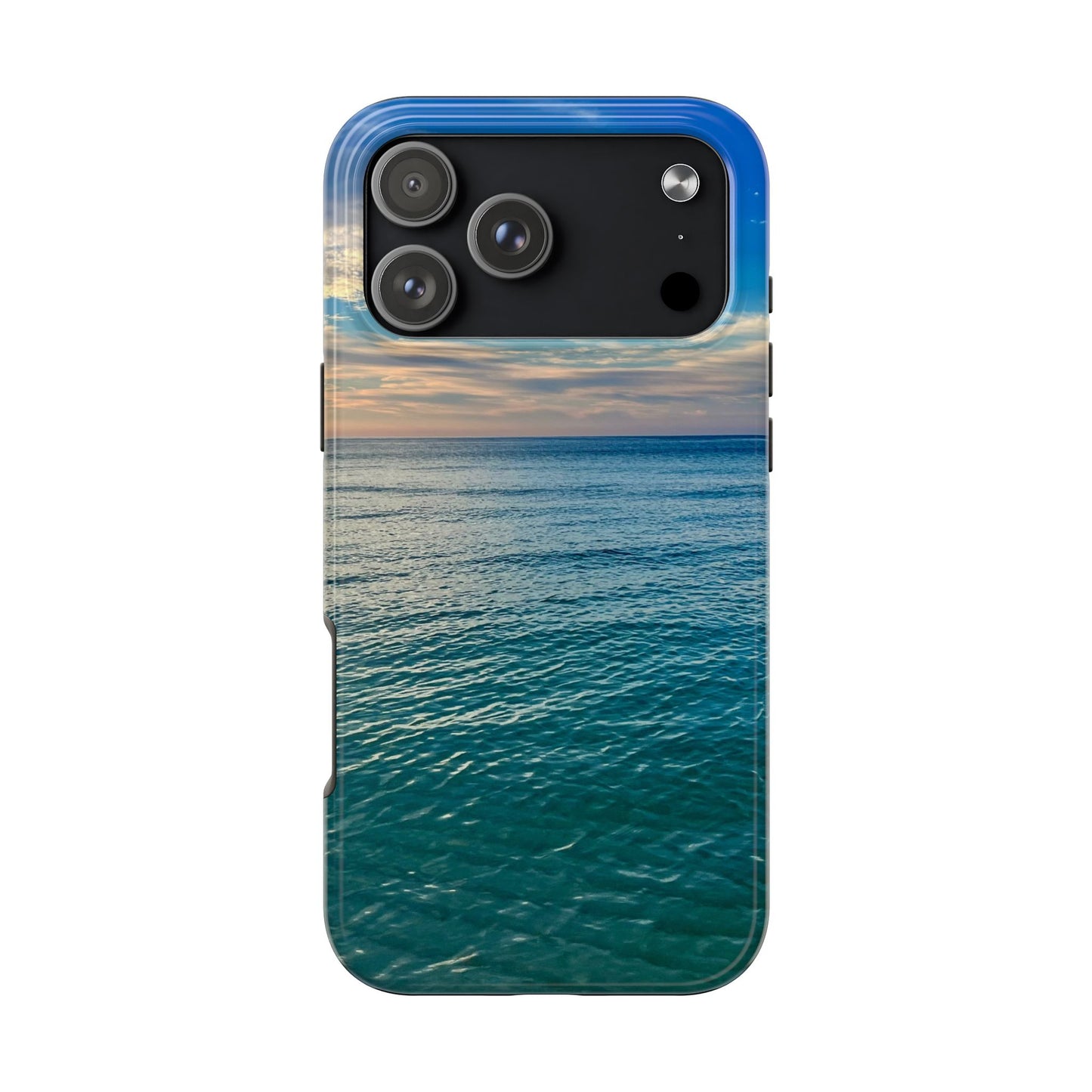 Coastal Waves Tough Phone Case — Beach Pier Sea Shore Protective Cover