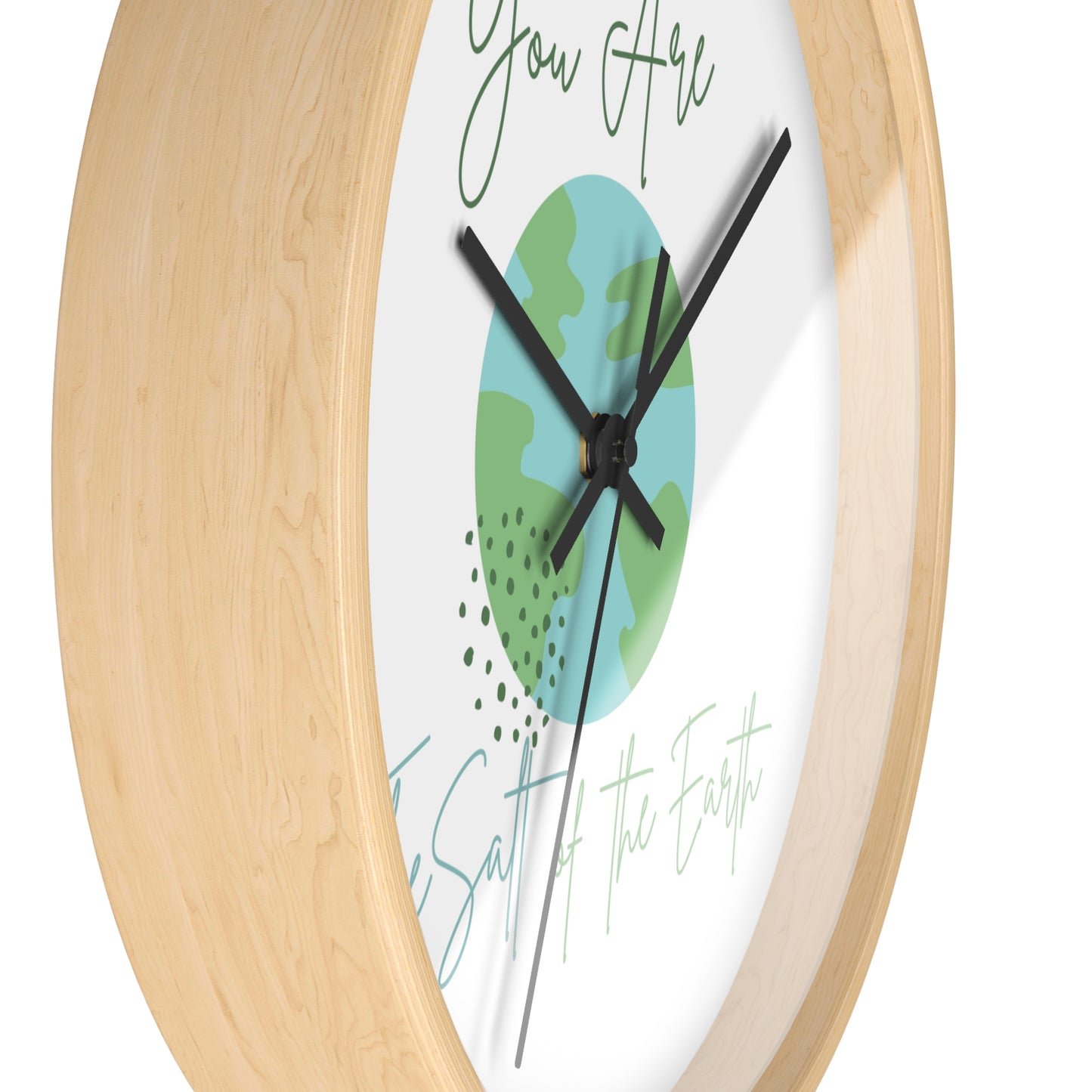 An Souther Sass original - Salt of the Earth - Wall Clock