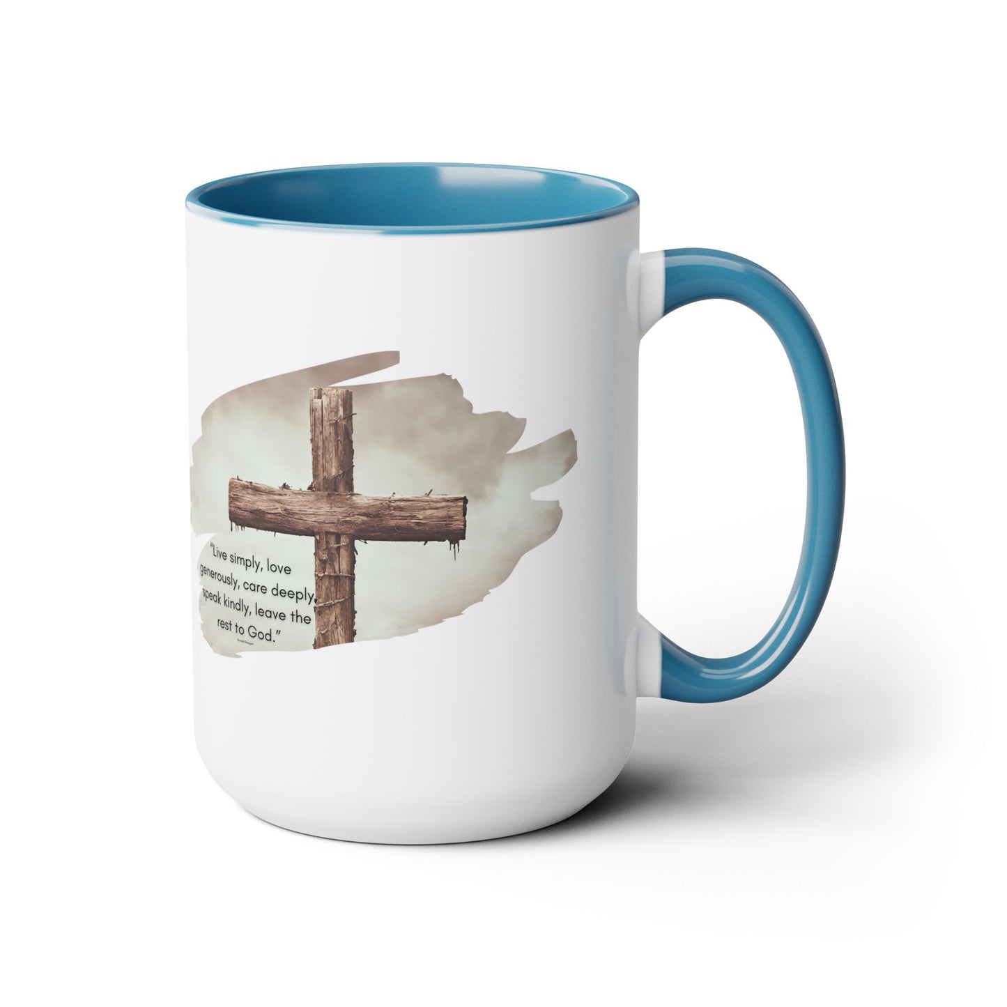 Our "Southern Sass" collection - Two-Tone Coffee Mugs, 15oz