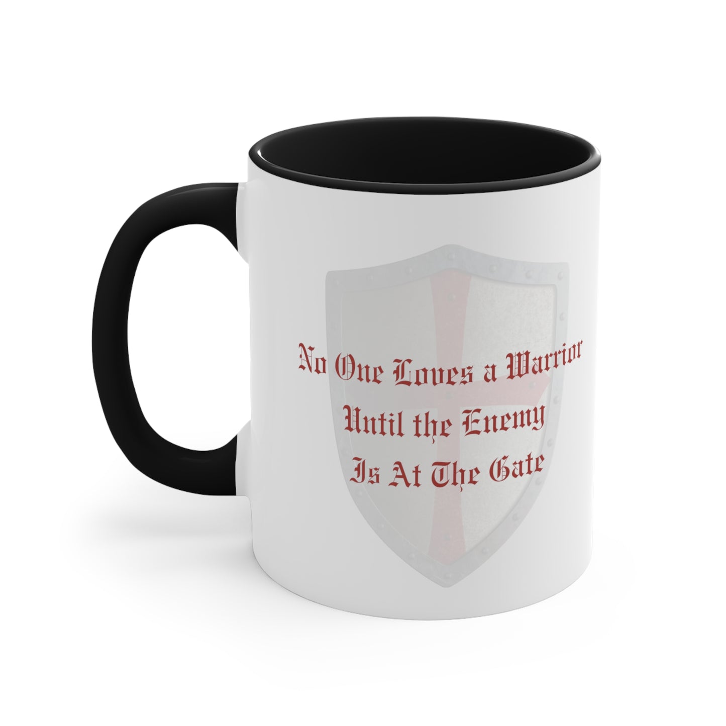 Our Heroes Collection - " At the Gate" -Accent Coffee Mug, 11oz