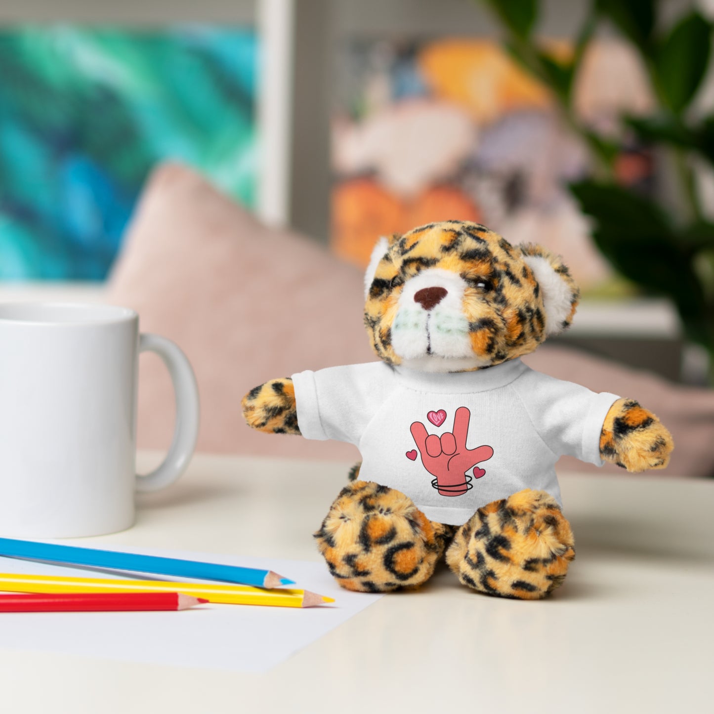 Our originals - "Love Bear "- Stuffed Animals with Tee